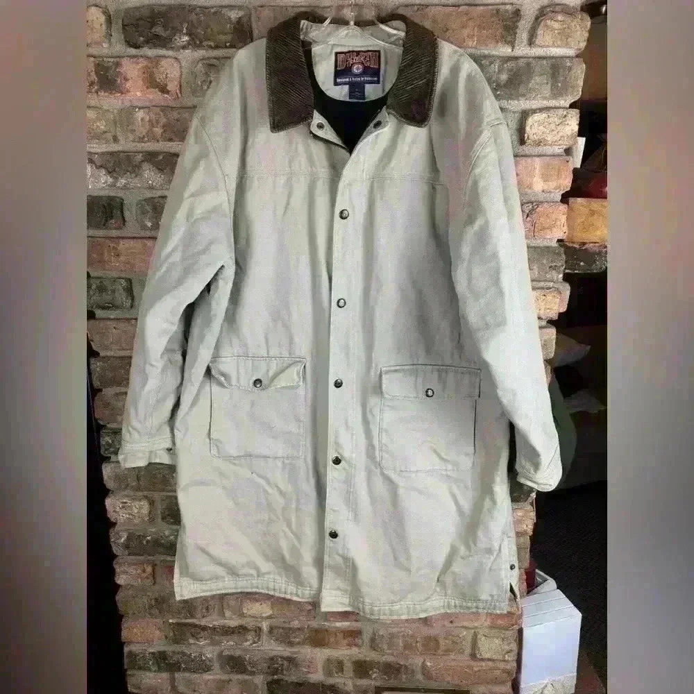Duluth Trading Co WORN-IN DUCK WORK JACKET size XL excellent cond.